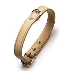 Karlie RONDO Halsband genietet - Natur - 25 mm, 70 cm