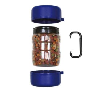 Trixie Reise-Set aus 2 Näpfen und Futterbehälter