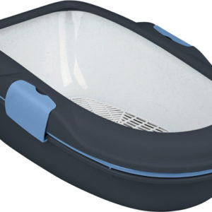 Trixie Katzentoilette Berto - dunkelgrau/hellgrau