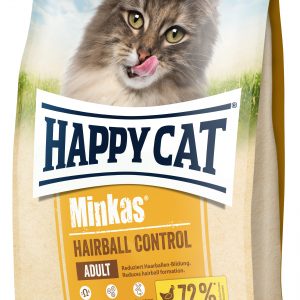 HappyCat Minkas Hairball Geflügel 4kg