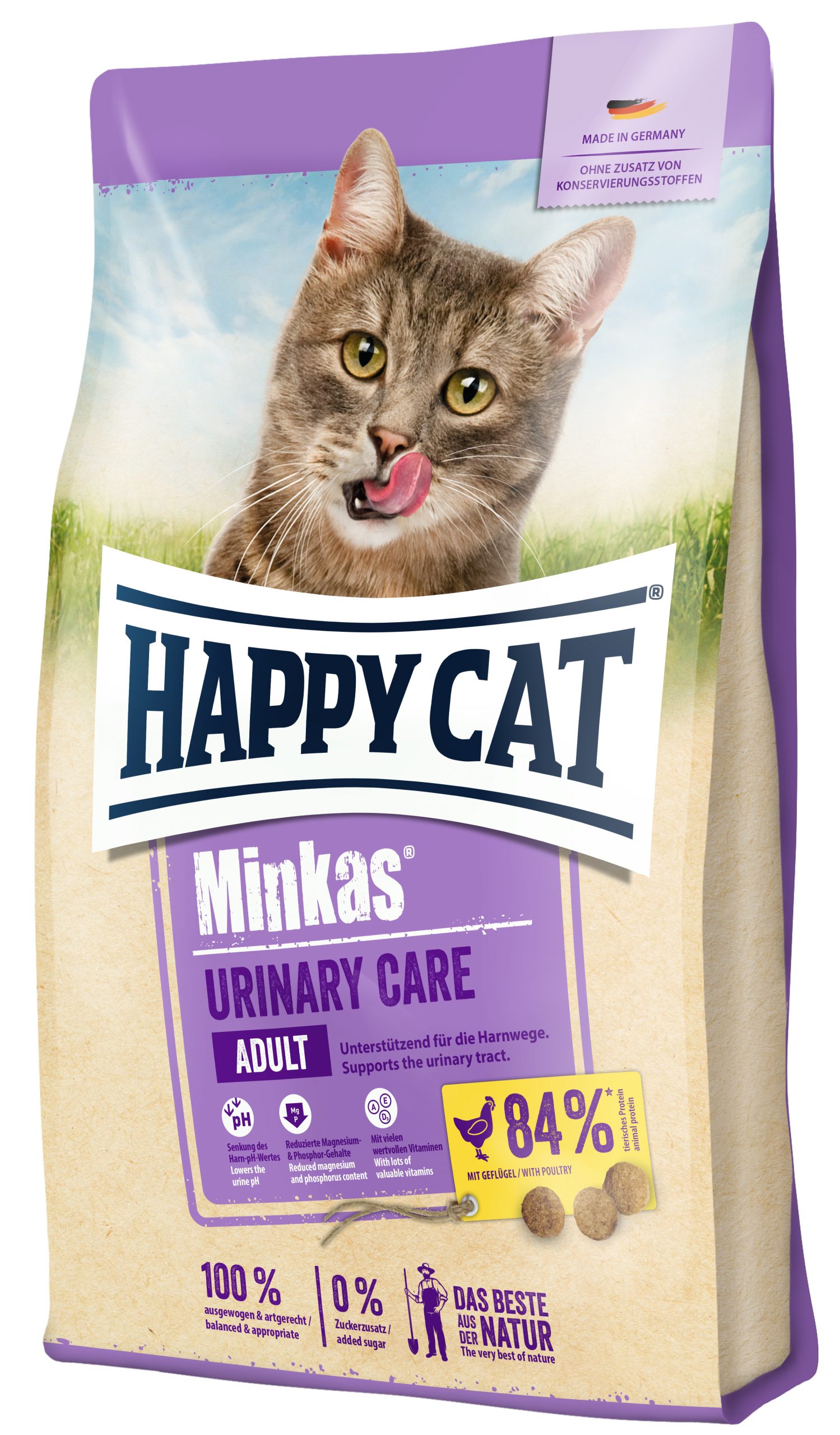 HappyCat Minkas Urinary Geflü 10kg