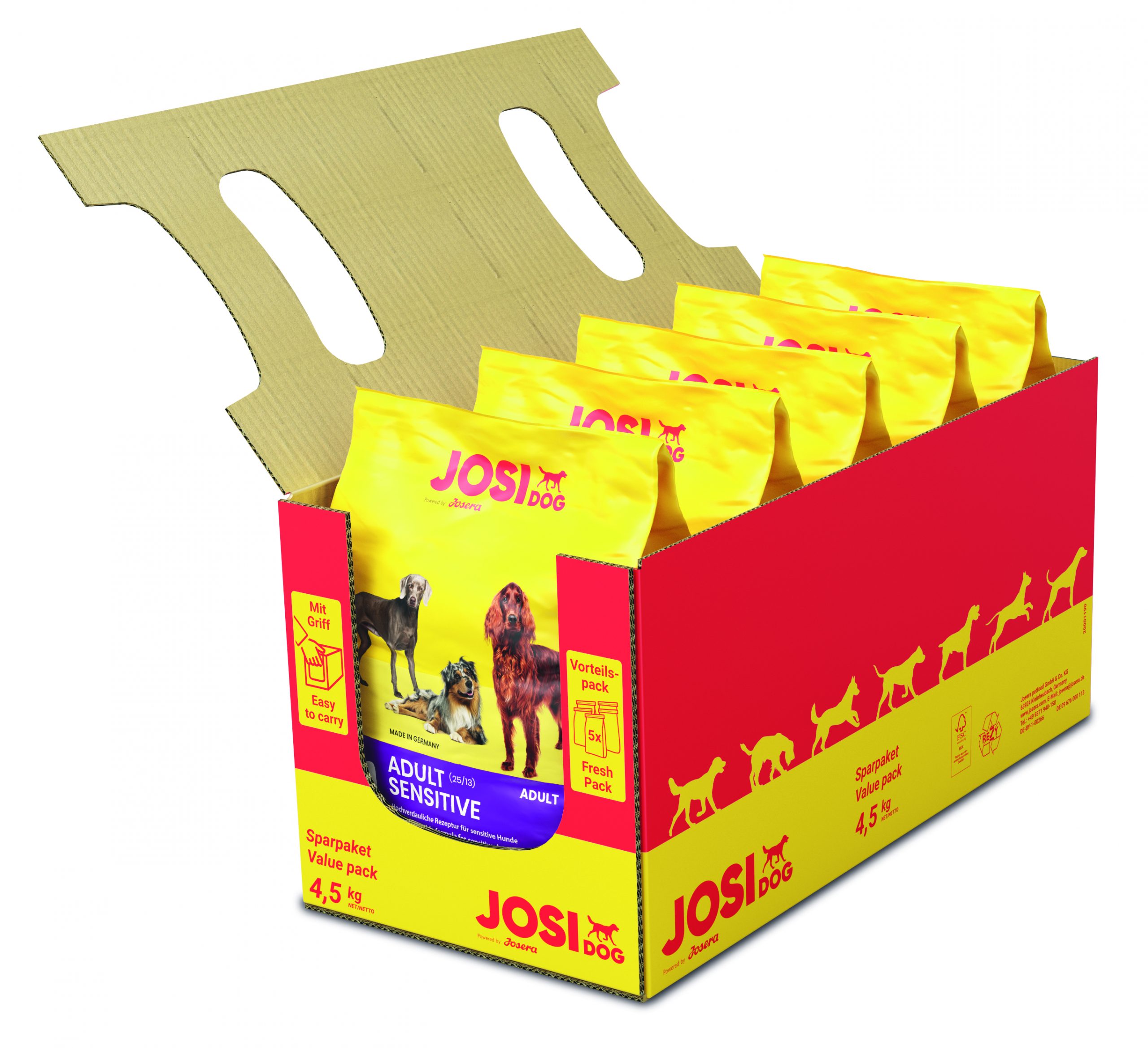 Josera JosiDog Ad.Sensi.5x900g
